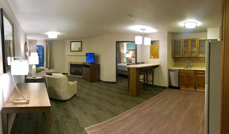 1 Bedroom Suite Deluxe, 1 Queen Bed, Fireplace, Non-smoking at Staybridge Suites Columbia Hotel, Missouri